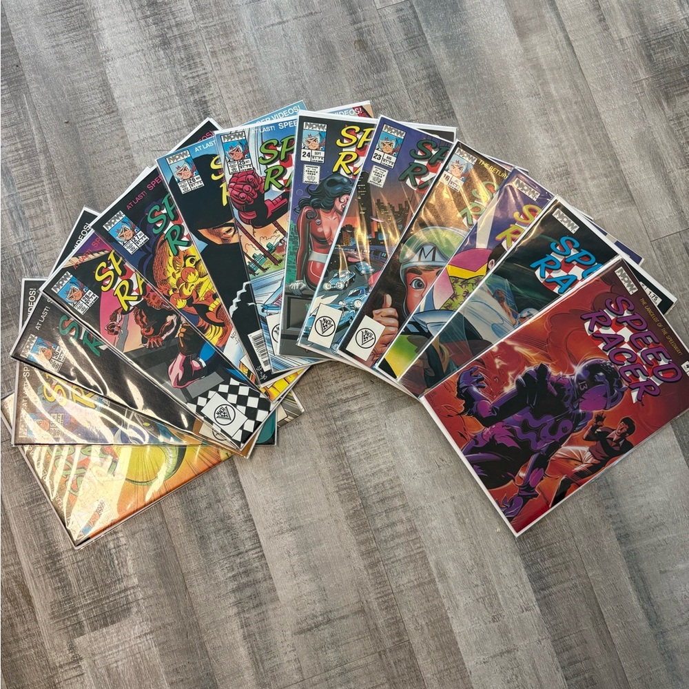 Now Comics Speed Racer Issues 4-6, 16, 23-28, & 30-32